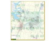 Temple, TX Vicinity Wall Map