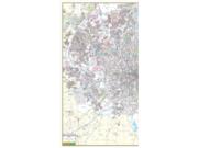 West San Antonio Wall Map