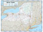 New York County Highway Wall Map