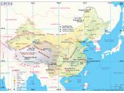 China Wall Map