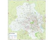 Delhi Wall Map