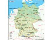 Germany Wall Map