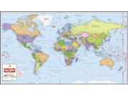 Large World Sea Routes Wall Map
