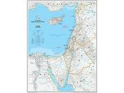 Eastern Mediterranean Wall Map