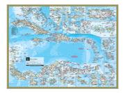 West Indies Wall Map