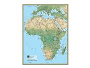 Africa Physical Wall Map
