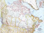 Canada 1961 Wall Map
