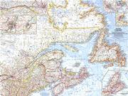 Canada 1967 Wall Map