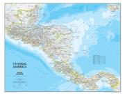 Central America Wall Map