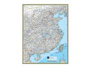 China Coast Wall Map
