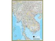 Indochina Wall Map