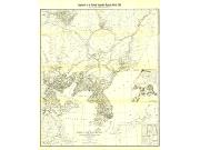Korea and Manchuria 1904 Wall Map