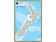 New Zealand Wall Map