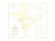Political India 1946 Wall Map