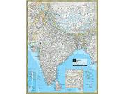 Southern Asia Wall Map
