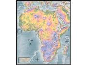 Africa Physical Wall Map