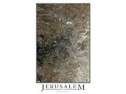 Jerusalem Wall Map