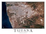 Tijuana Wall Map