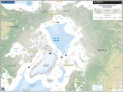 Arctic Ocean Wall Map