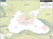 Black Sea Regional Wall Map