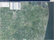 St. BernardParish (County), LA Wall Map Satellite Basic Style 2023