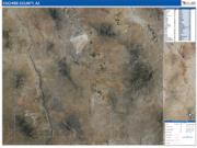 CollingsworthCounty, TX Wall Map Satellite Pure Style 2022