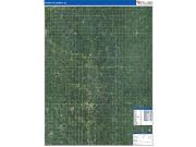 Pointe CoupeeParish (County), LA Wall Map Satellite Pure Style 2023