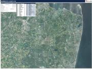 TerrebonneParish (County), LA Wall Map Zip Code Satellite ZIP Style 2023
