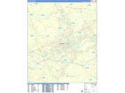Allentown Wall Map Basic Style 2022
