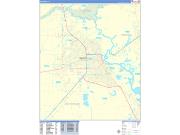 Beaumont Wall Map Basic Style 2022