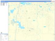 Lakeville Wall Map Basic Style 2023