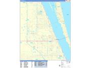 Melbourne Florida Wall Maps