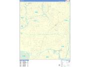 Tigard Wall Map Basic Style 2022