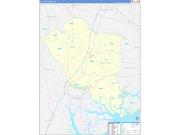 Colleton County, SC Wall Maps - MapSales