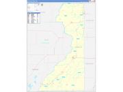 Dunklin County MO Wall Maps MapSales Com