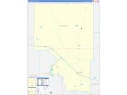 Gooding County, ID Wall Map Zip Code Basic Style 2023