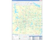 Tarrant County TX Wall Maps MapSales