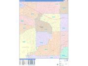 Beaverton Wall Map Color Cast Style 2022