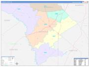 Allendale County, SC Wall Map Color Cast Style 2023