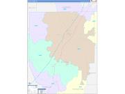 Butler County, AL Wall Map Color Cast Style 2022