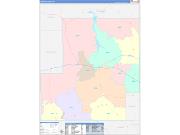 Carbon County, WY Wall Maps - MapSales.com
