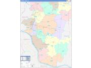 Clermont County, OH Wall Map Color Cast Style 2022