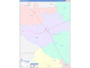 Covington County, MS Wall Map Color Cast Style 2022