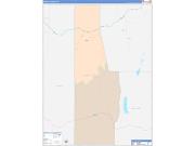 Eureka County, NV Wall Map Color Cast Style 2022