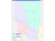 Gooding County, ID Wall Map Color Cast Style 2023