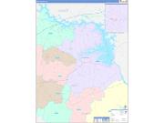Hart County, GA Wall Maps