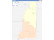 Lander County, NV Wall Map Color Cast Style 2022