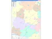 Morrow County, OH Wall Map Color Cast Style 2022