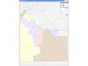 Owyhee County, ID Wall Map Color Cast Style 2023
