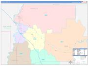 Payette County, ID Wall Map Color Cast Style 2022